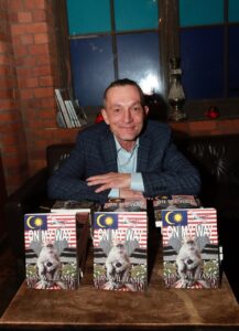 Ian Williams launches his new book at Cubana in Sheffield, Sheffield, United Kingdom, 2nd December 2021. Photo by Glenn Ashley Photography