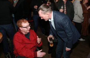 Ian Williams launches his new book at Cubana in Sheffield, Sheffield, United Kingdom, 2nd December 2021. Photo by Glenn Ashley Photography