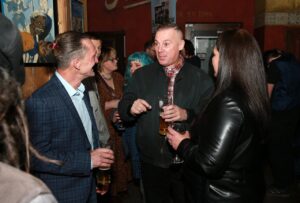 Ian Williams launches his new book at Cubana in Sheffield, Sheffield, United Kingdom, 2nd December 2021. Photo by Glenn Ashley Photography