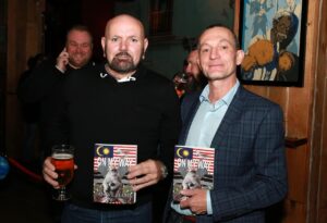 Ian Williams launches his new book at Cubana in Sheffield, Sheffield, United Kingdom, 2nd December 2021. Photo by Glenn Ashley Photography