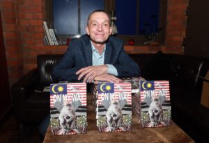 Ian Williams launches his new book at Cubana in Sheffield, Sheffield, United Kingdom, 2nd December 2021. Photo by Glenn Ashley Photography