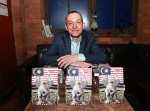 Ian Williams launches his new book at Cubana in Sheffield, Sheffield, United Kingdom, 2nd December 2021. Photo by Glenn Ashley Photography