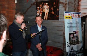 Ian Williams launches his new book at Cubana in Sheffield, Sheffield, United Kingdom, 2nd December 2021. Photo by Glenn Ashley Photography