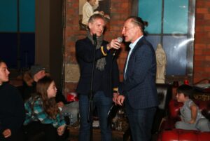 Ian Williams launches his new book at Cubana in Sheffield, Sheffield, United Kingdom, 2nd December 2021. Photo by Glenn Ashley Photography