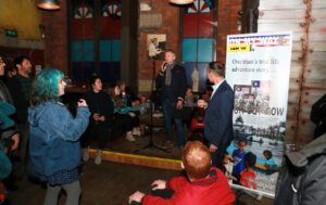 Ian Williams launches his new book at Cubana in Sheffield, Sheffield, United Kingdom, 2nd December 2021. Photo by Glenn Ashley Photography