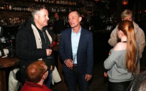 Ian Williams launches his new book at Cubana in Sheffield, Sheffield, United Kingdom, 2nd December 2021. Photo by Glenn Ashley Photography