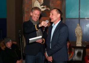 Ian Williams launches his new book at Cubana in Sheffield, Sheffield, United Kingdom, 2nd December 2021. Photo by Glenn Ashley Photography