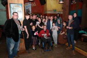 Ian Williams launches his new book at Cubana in Sheffield, Sheffield, United Kingdom, 2nd December 2021. Photo by Glenn Ashley Photography