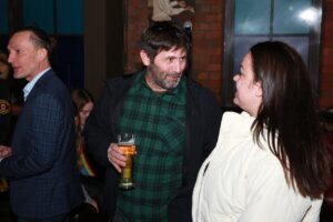 Ian Williams launches his new book at Cubana in Sheffield, Sheffield, United Kingdom, 2nd December 2021. Photo by Glenn Ashley Photography